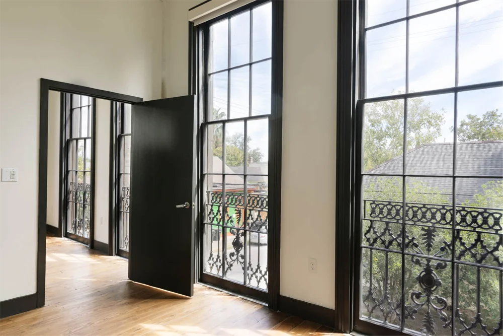 Thirty60 Lofts New Orleans Street View from Luxury Apartment